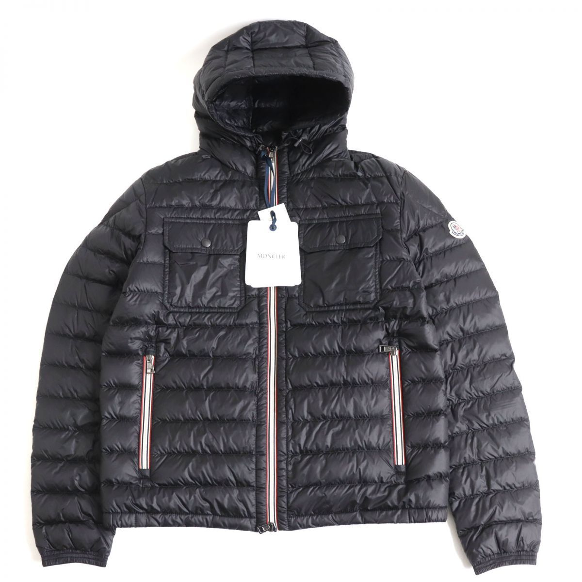 未使用品◇2021年製 MONCLER モンクレール DOURET ワッペン フーデッド