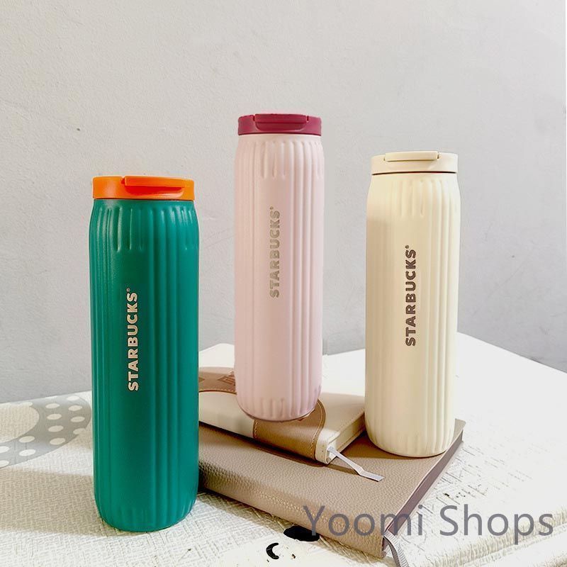 【新品未使用】Starbucks スターバックス ハンディーステンレスボトル 男女兼用 スポーツ キャンプ 旅行 水筒cp159