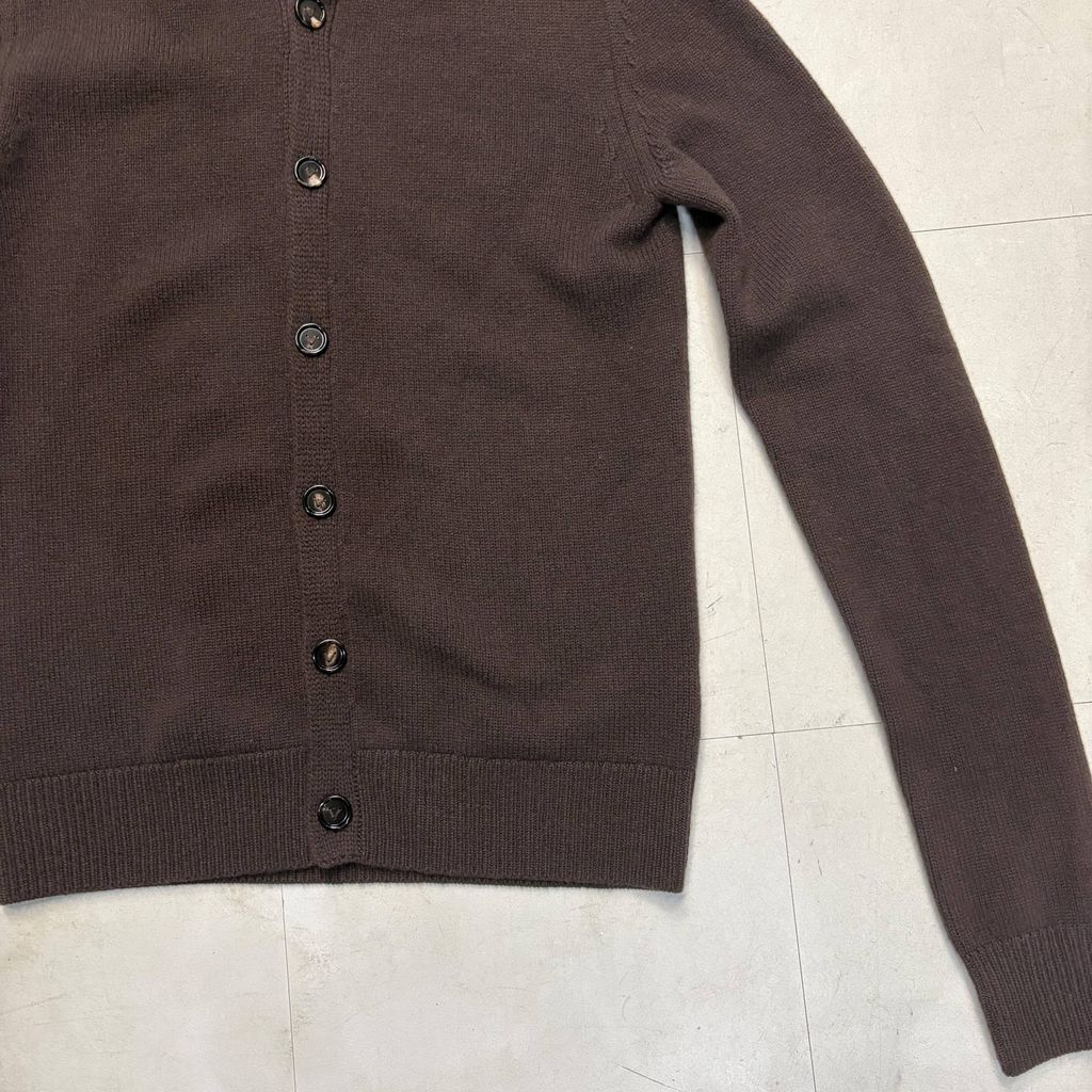 O*様 Bottega Veneta ブラウンカーディガン Sサイズ BOTTEGA VENETA ボッテガヴェネタ 20AW Compact Wool Cardigan