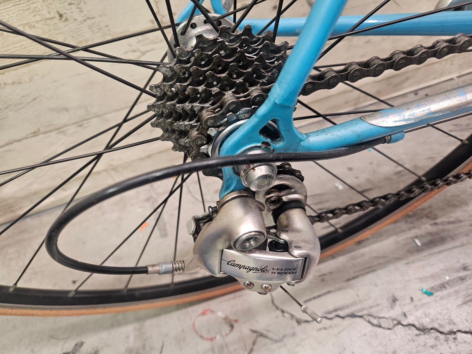 □【 西濃運輸 発送のみ 】PEUGEOT COMPETITION size:52 CAMPAGNOLO