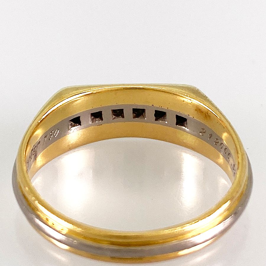 カルティエ Cartier トリニティ K18YG ダイヤモンド 11号(51