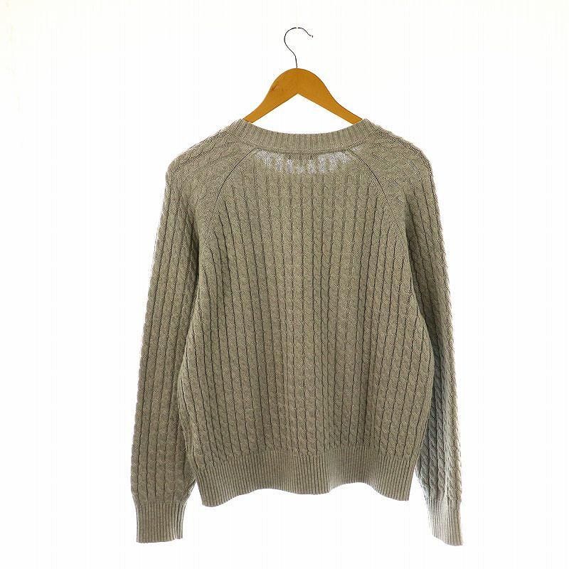 トミーヒルフィガー TOMMY HILFIGER コットン ケーブルニット セーター 