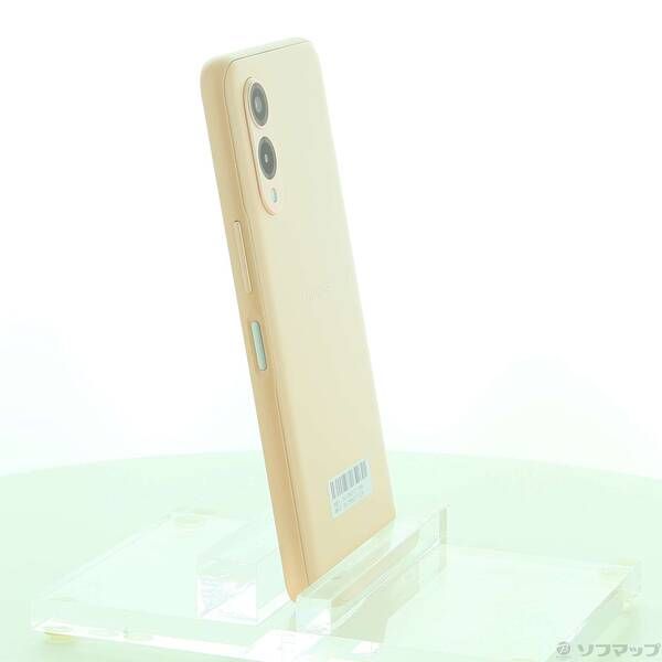 中古品〕 arrows We2 64GB ライトオレンジ FCG02 au SIMフリー
