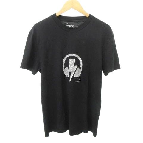 NeIL B arreTT 半袖tシャツ ニールバレット Neil Barrett 美品 プリント Tシャツ スリム