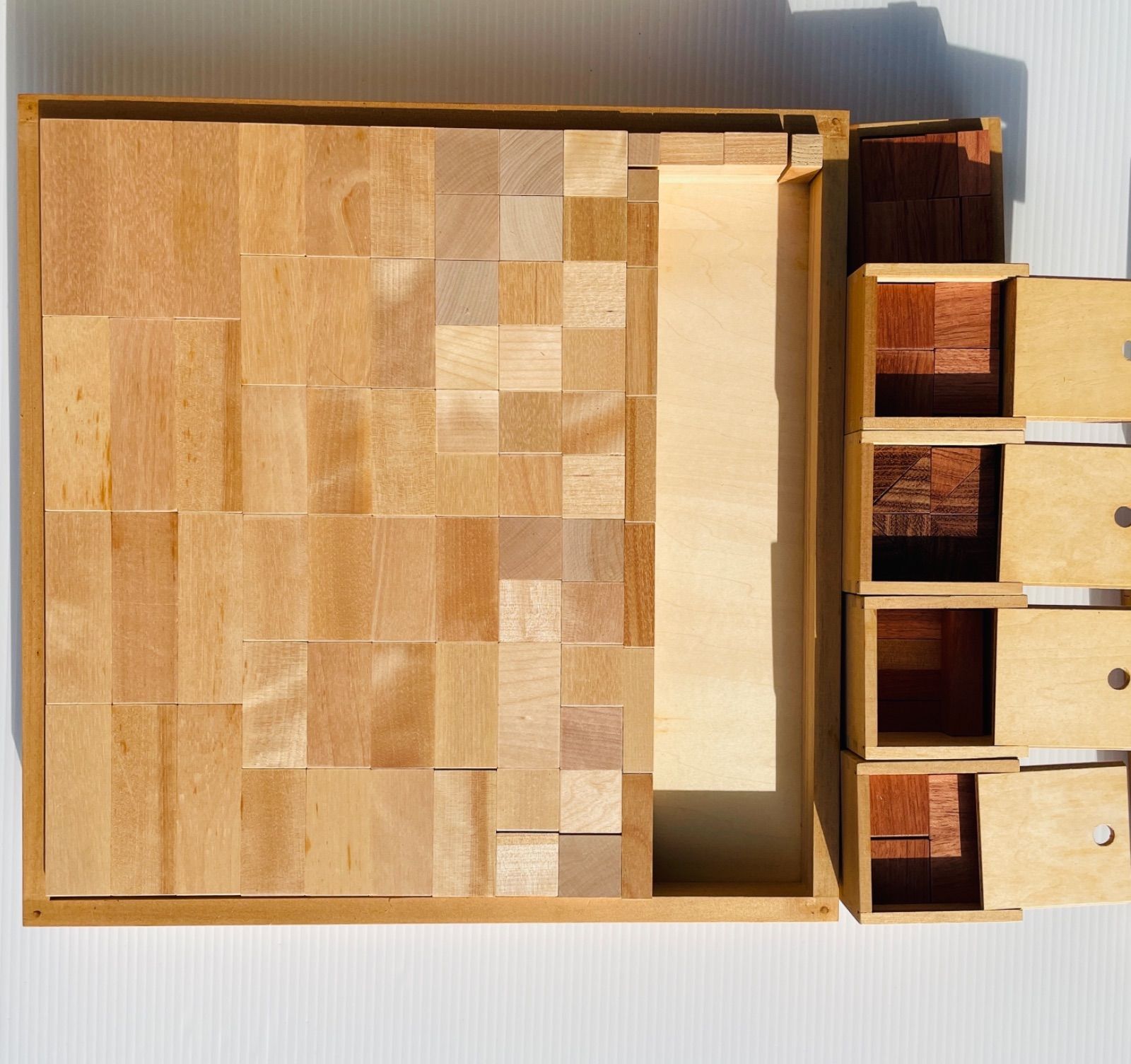 ほるぷ 積み木 わくわくセット他一式 基本寸法30mm - メルカリ