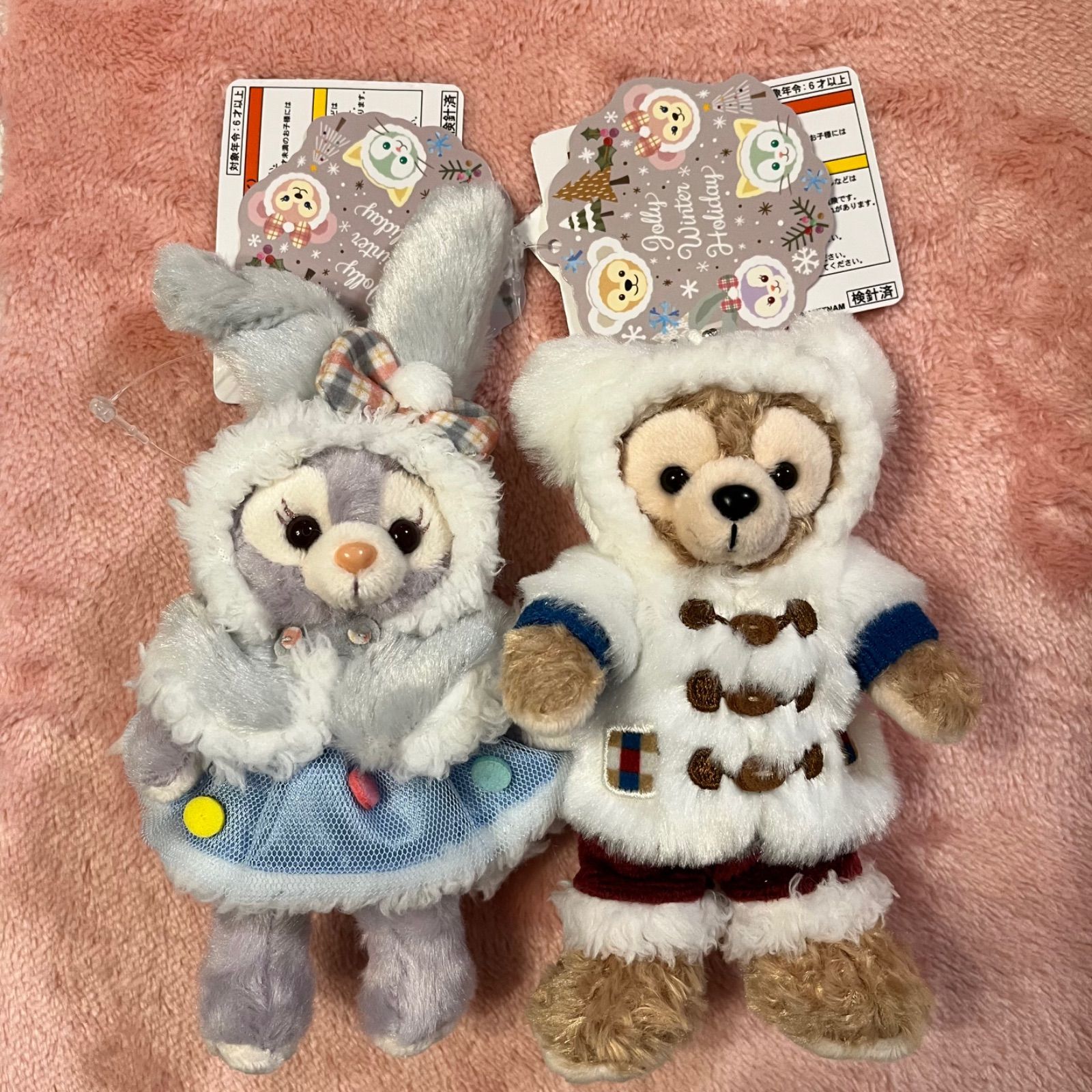 ステラルー Jolly Winter Holiday ぬいぐるみバッジ ステラルー