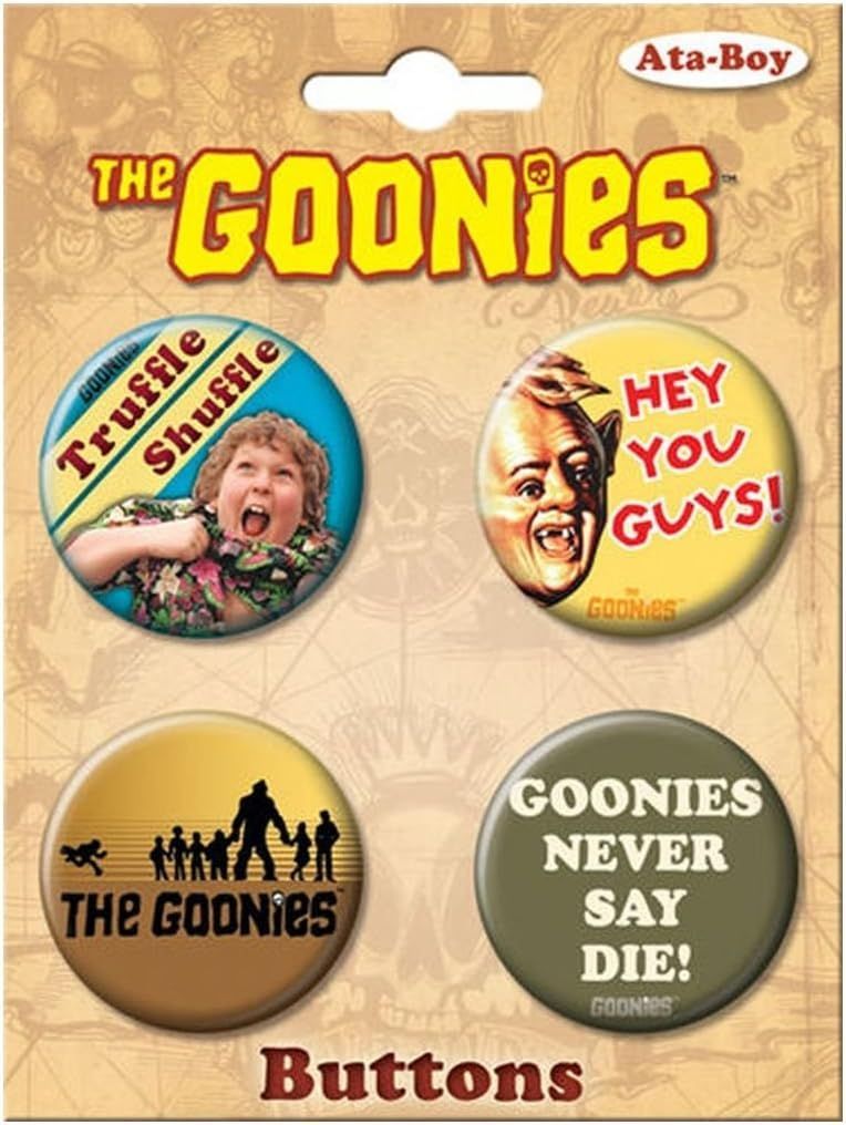 映画 グーニーズ THE GOONies 缶バッジ 4個セット - メルカリ