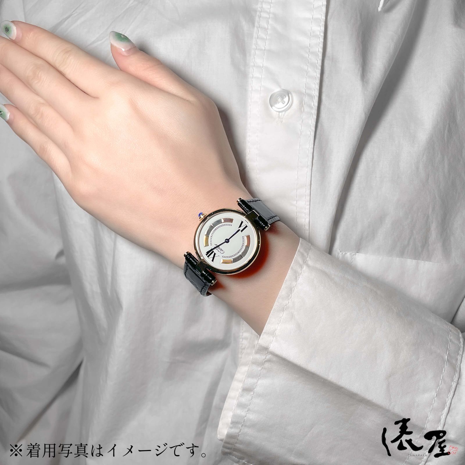 Cartier レディース 腕時計 マスト ヴァンドーム ヴェルメイ SM  