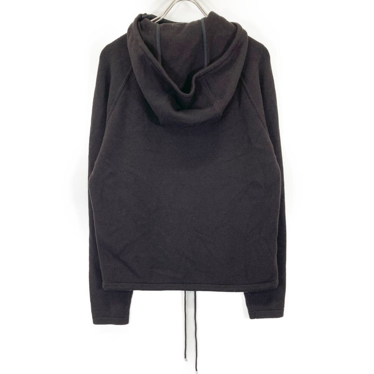 HERMES エルメス ﾌﾞﾗｳﾝ 15年製 ﾆｯﾄ切替 ﾌﾟﾙｵｰﾊﾞｰ ﾊﾟｰｶｰ S - メルカリ 