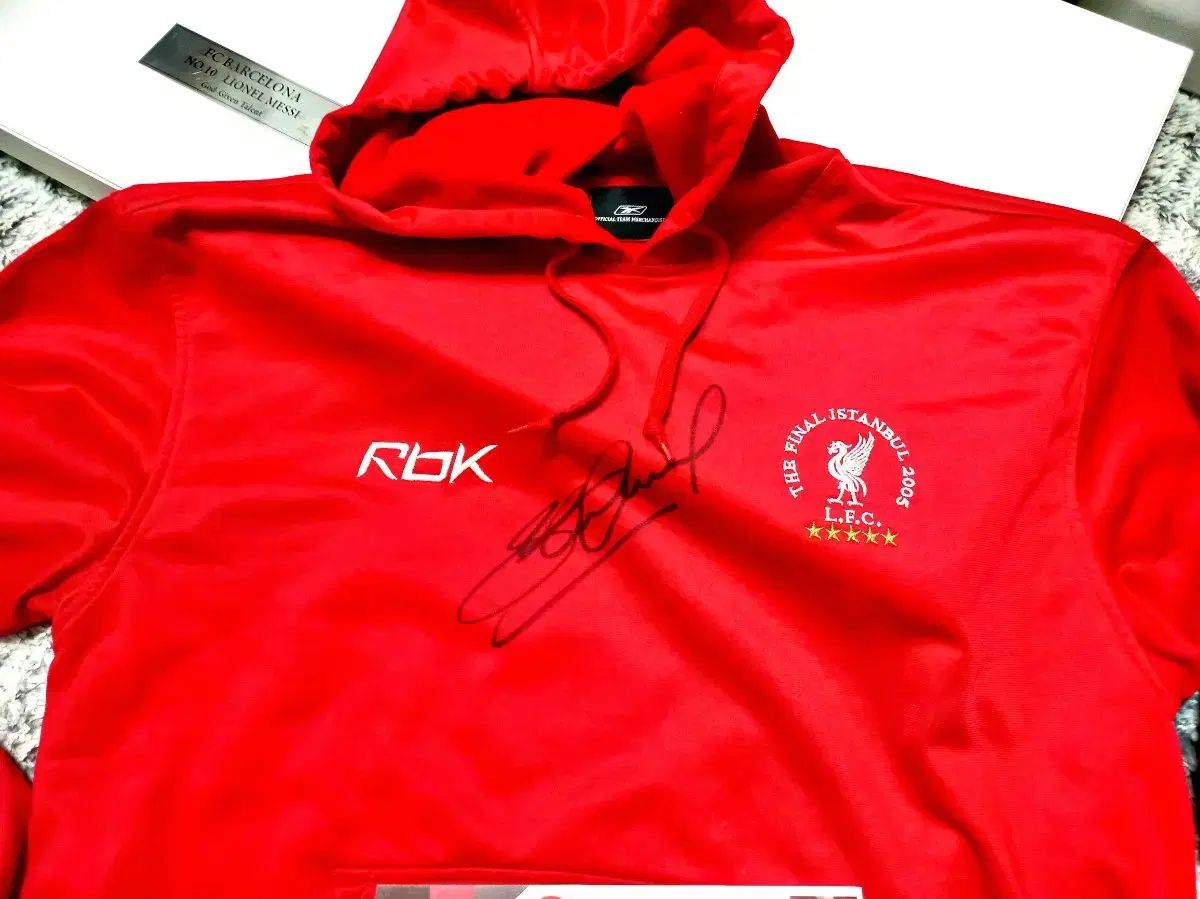 Reebok - リヴァプールFC イスタンブールの奇跡　ジェラードレプリカユニフォーム Reebok - リヴァプールFC イスタンブールの奇跡 ジェラード