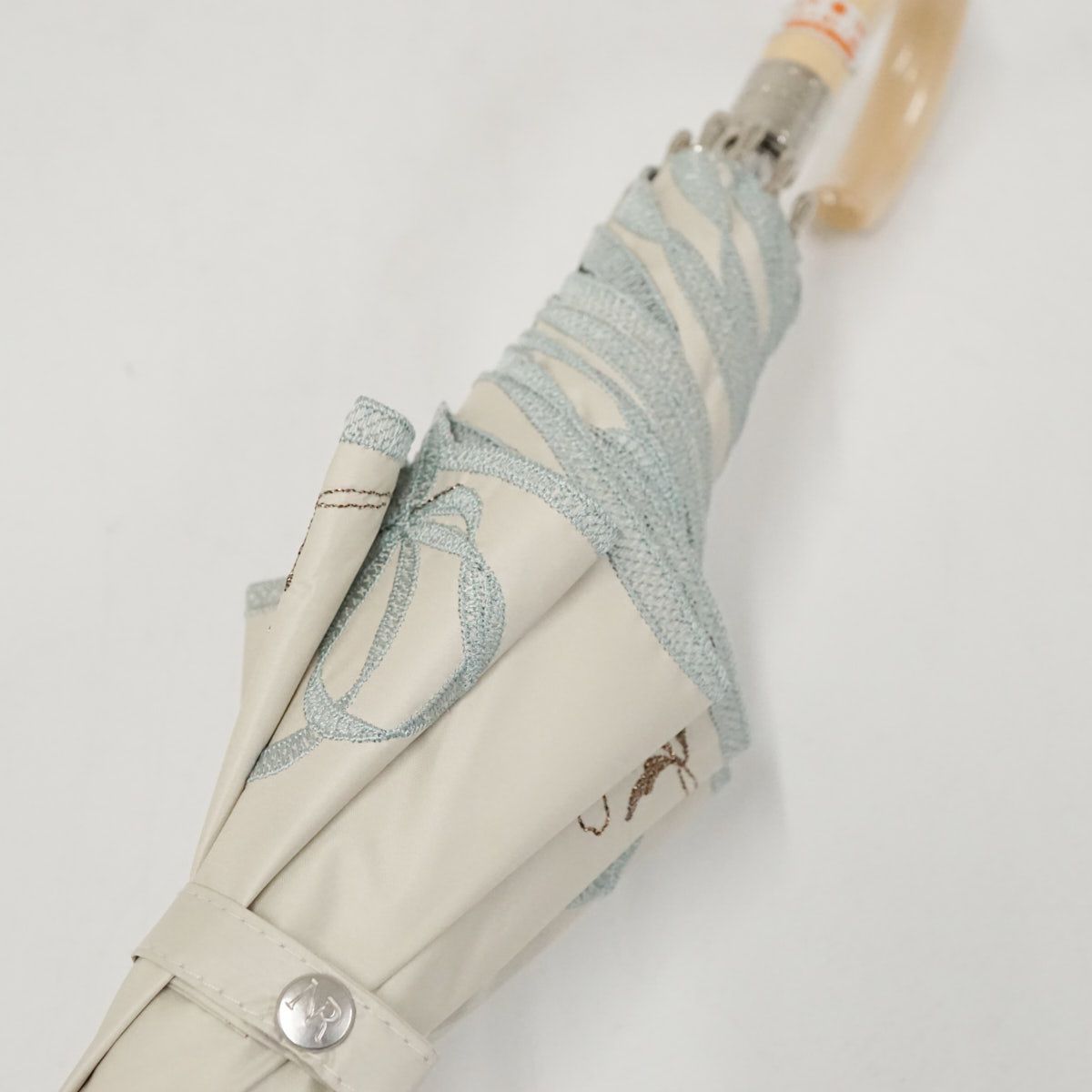 値下げ　ニナリッチ　日傘　新品未使用品 晴雨兼用日傘 NINA RICCI ニナリッチ USED美品 ロゴ フラワー