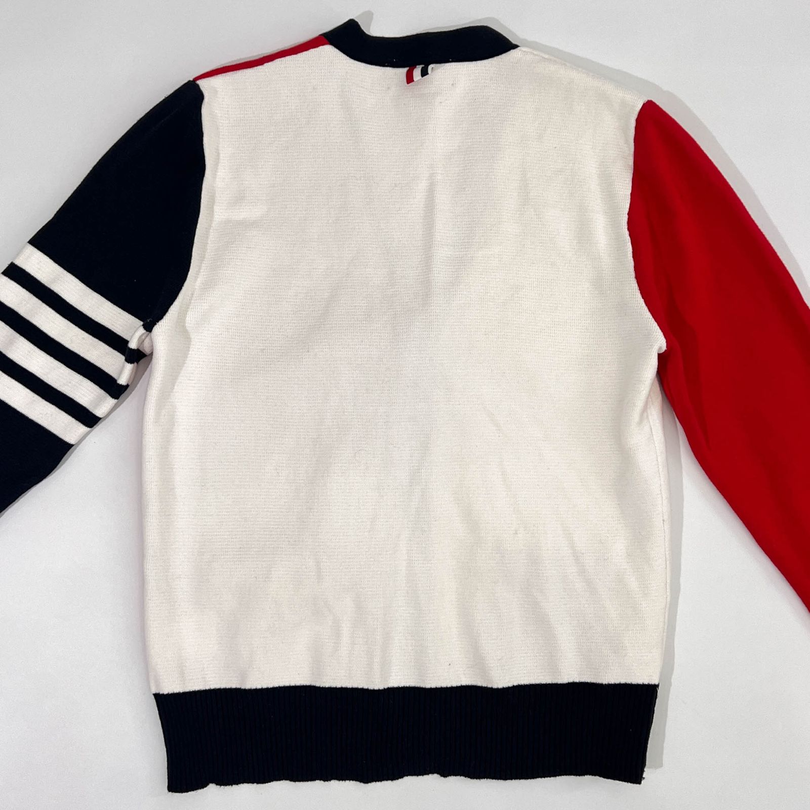 イタリア製 人気 THOM BROWNE トムブラウン トリコロールカラー