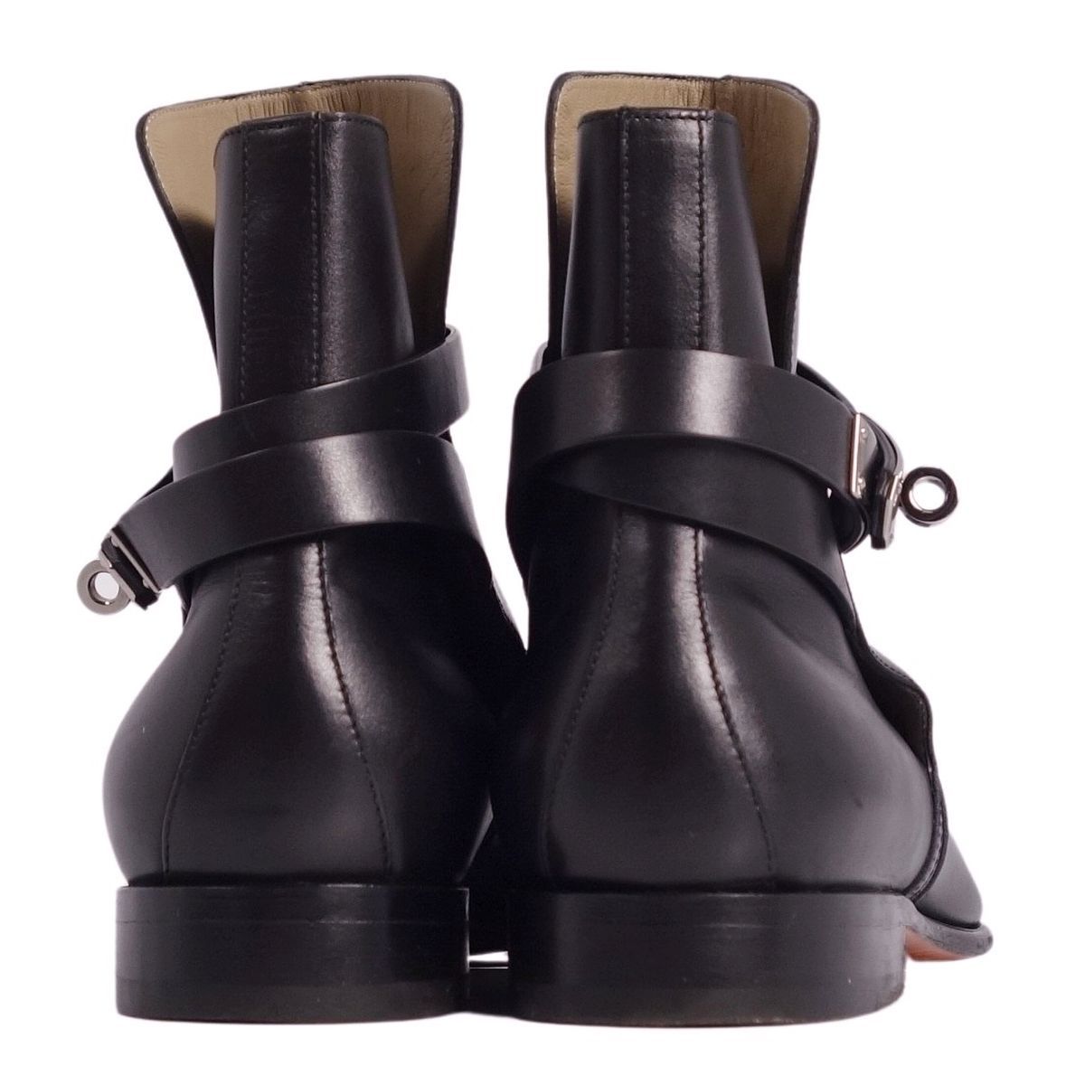 美品 エルメス HERMES NEO ネオ ショートブーツ アンクルブーツ ケリ