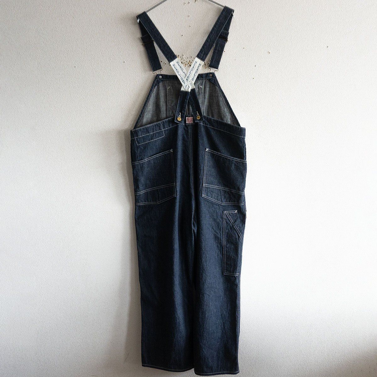 デニムオーバーオール 32 インディゴ ヘッドライト