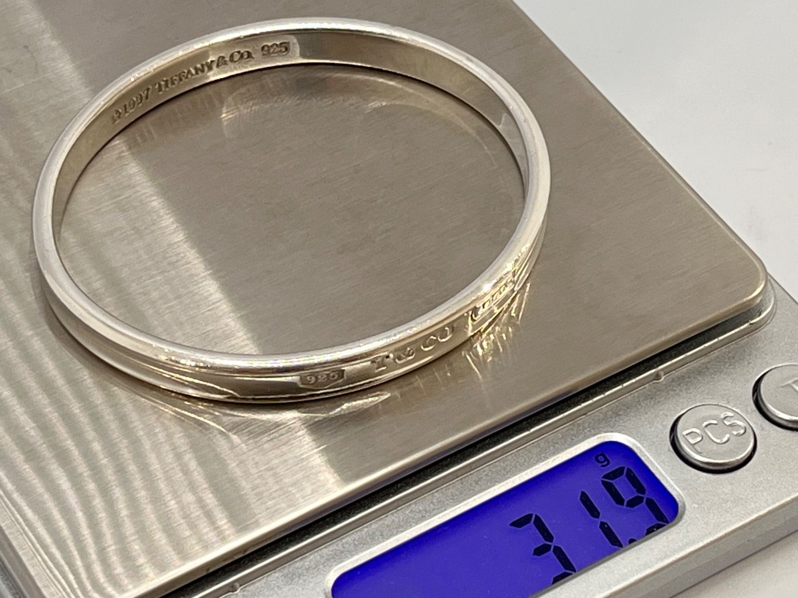 a105 Tiffany&Co. 1997 オールド ティファニー 1837 ナロー バングル