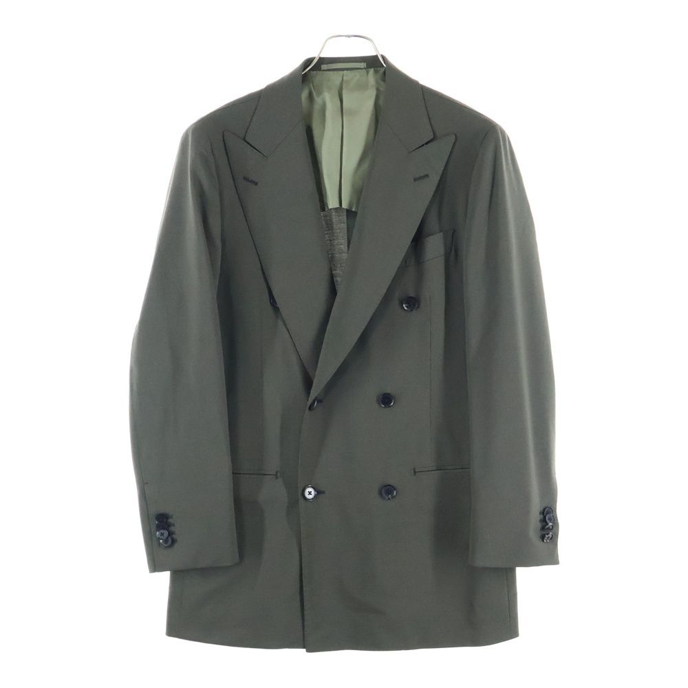 TOMORROWLAND トゥモローランド ウール ダブルブレステッド6Bスーツセットアップ スーツ カーキ USTAUSTRALIA_COM_AU