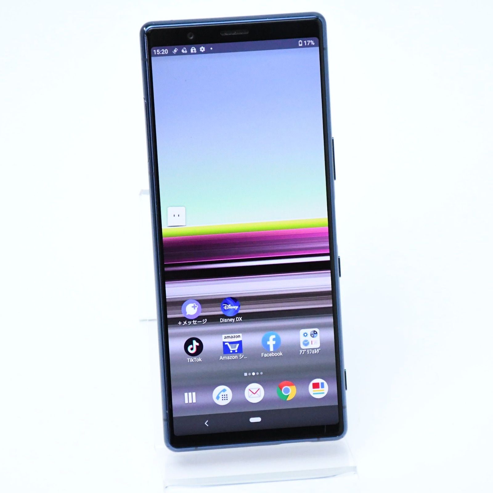 電池良好 SIMフリー docomo Xperia 5 SO-01M ブラック