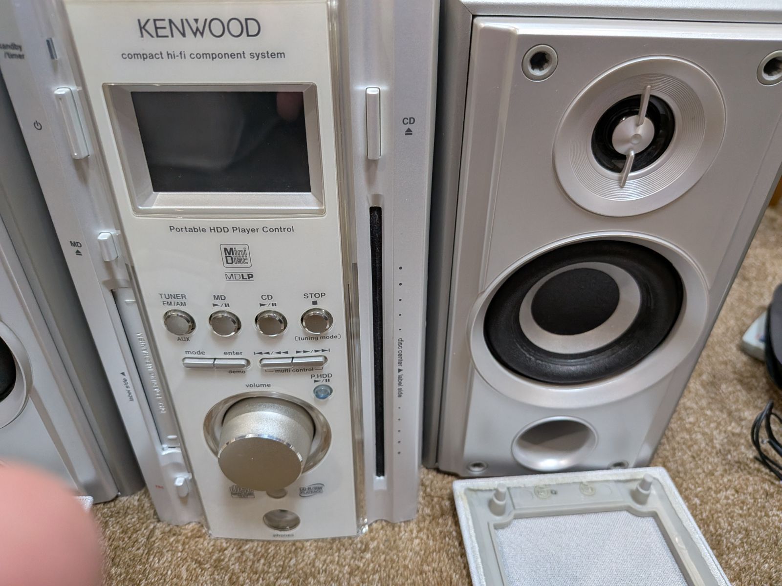 ケンウッド コンパクト DISC ステレオ システム RD-ESA5MD