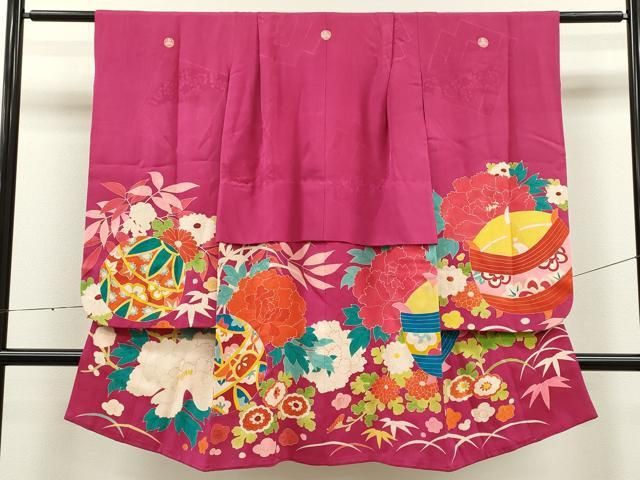 アンティーク着物 七五三 女の子 大正ロマン 正絹 楽天市場】七五三 着物 レンタル 7歳 フルセット アンティーク