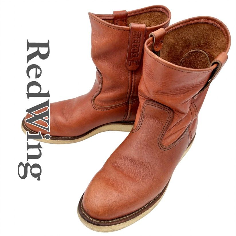 Red Wing 8866 ブーツ 本革 ペコス ブラウン 1709T
