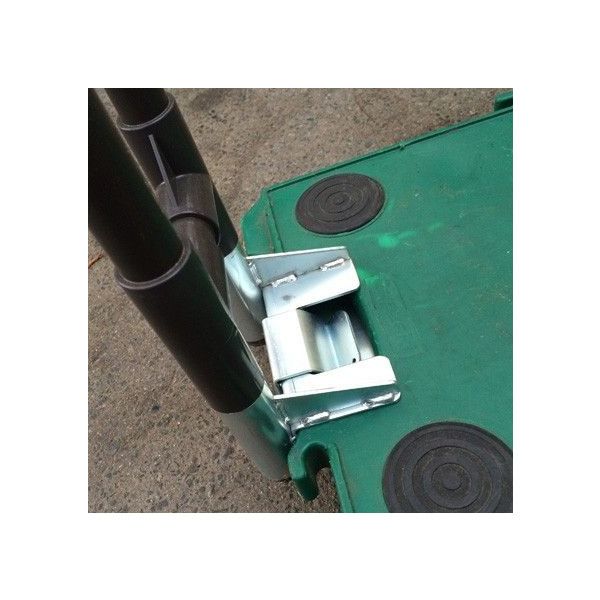 メッシュパレット キャスター付き 網カゴ 折りたたみ 1200mm 1852