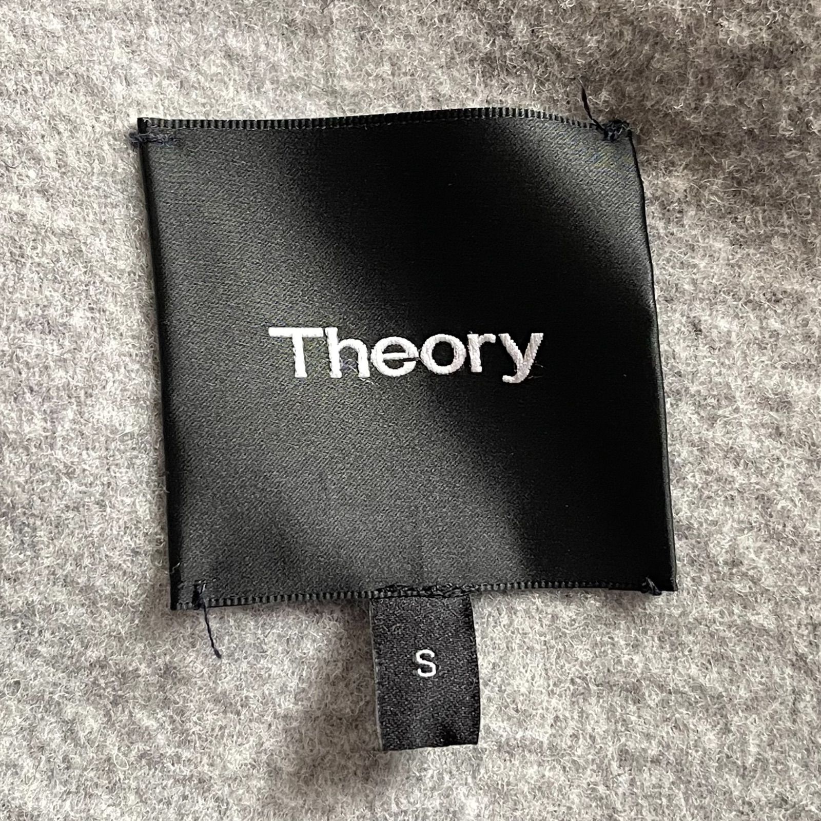 Theory セオリー ダブルフェイスコート ネイビー ダッフルコート