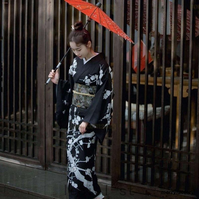 浴衣 単品 レディース 大人っぽい 梅の花 シック 女性 単衣着物 夏着物 花火大会 夏祭り 盆踊り 代 代 代 古典柄 ゆかた ブラック