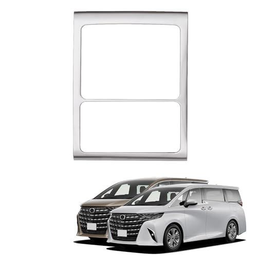 新型 アルファード 40系 ルームランプカバー 車種専用設計 ヴェルファイア 40系 AAHH40W AAHH45W ルームランプパネル SUS304ステンレス 艶消しシルバー インパネ 内装 パーツ アクセサリー