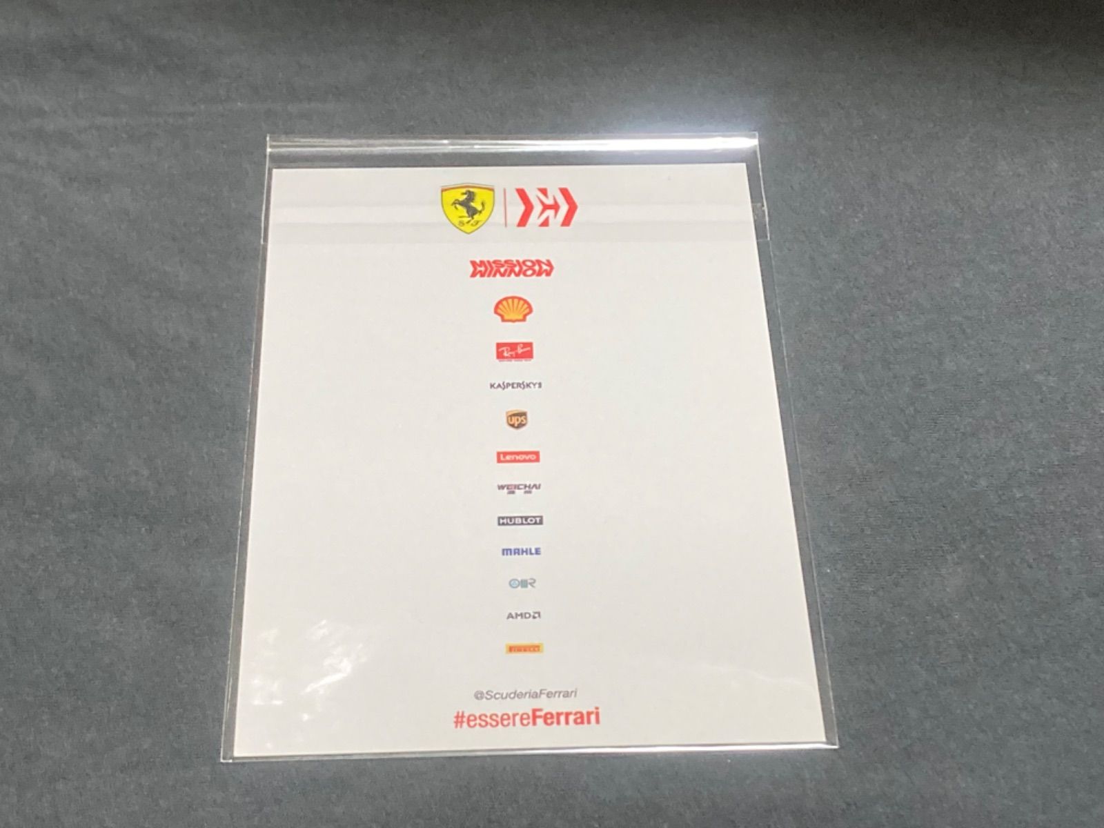 F1セバスチャン・ベッテル 直筆サイン入りドライバーズカード - メルカリ