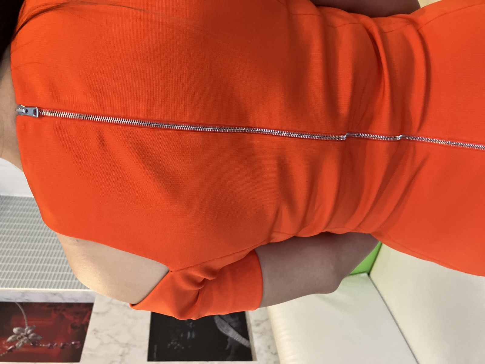 ヴィクトリアベッカム ノースリーブワンピース　イタリア製　丈約110ｃｍ ヴィクトリアベッカム ノースリーブワンピース イタリア製 丈約110cm