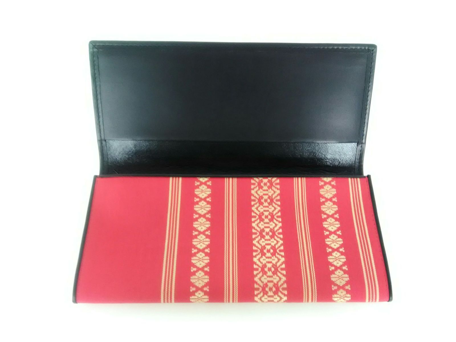 博多織 長財布 ピンク 木箱入り