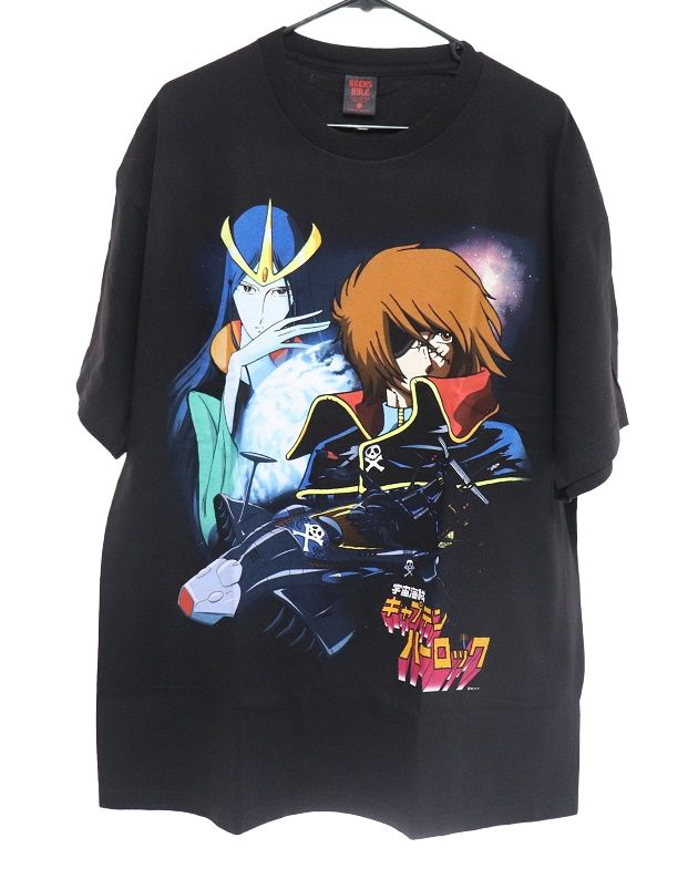 新品宇宙海賊キャプテンハーロック×GEEKS RULE TシャツXLシルク