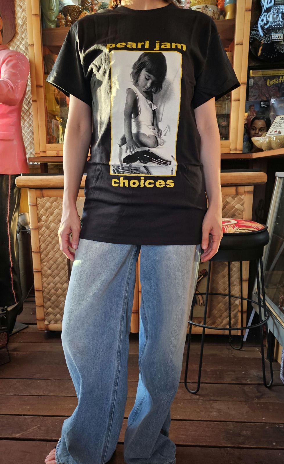 パール ジャム Tシャツ Pearl Jam CHOICE 正規品 ロックTシャツ