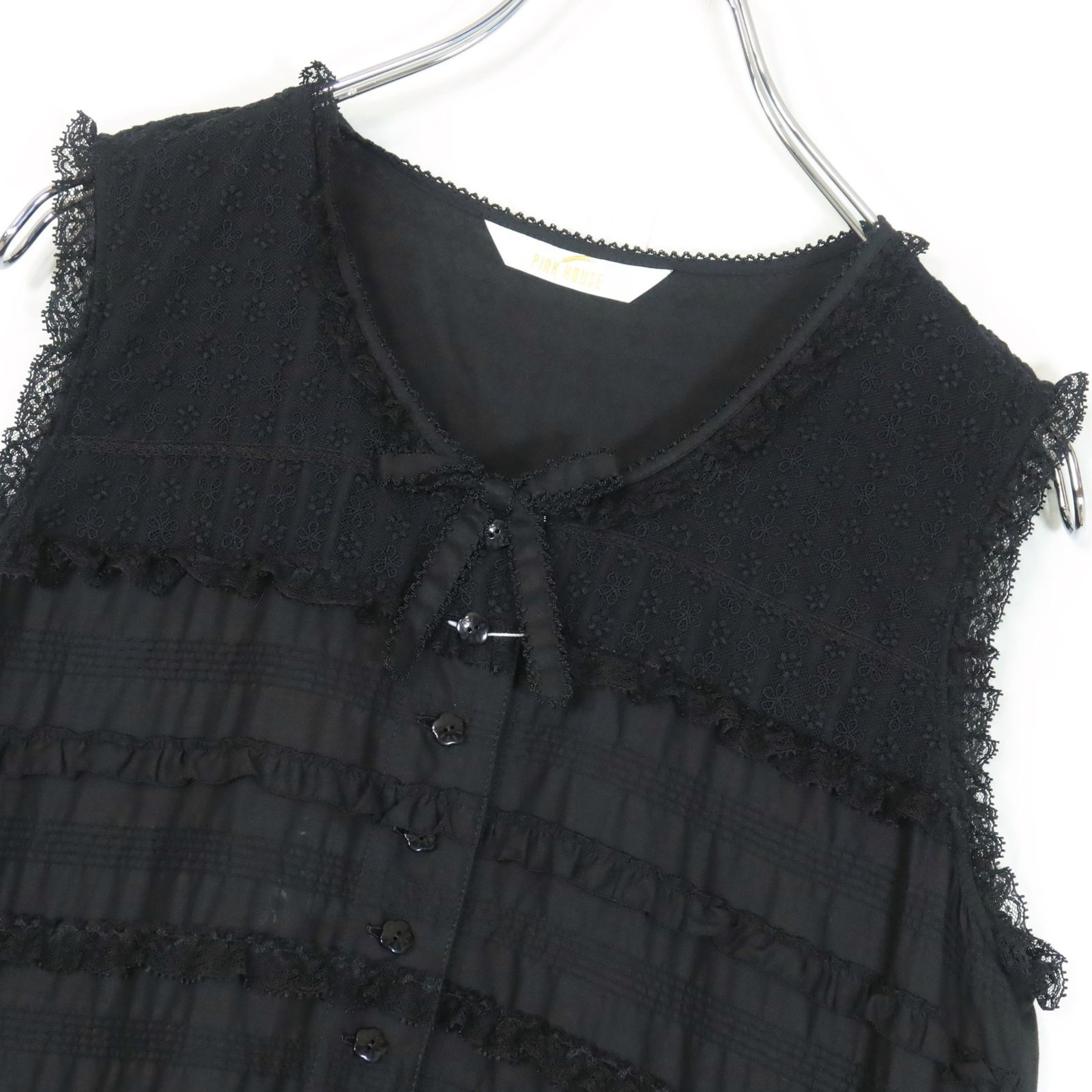 新品！】ピンクハウス☆2022夏カタログ掲載！刺しゅう付きチュール