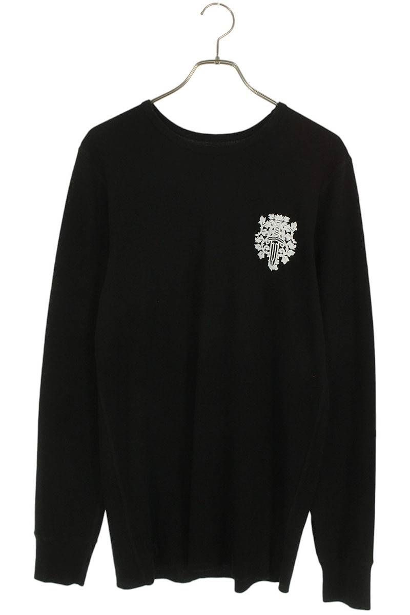 クロムハーツ Thermal L S ヴァインダガープリントサーマル長袖カットソー メンズ XL