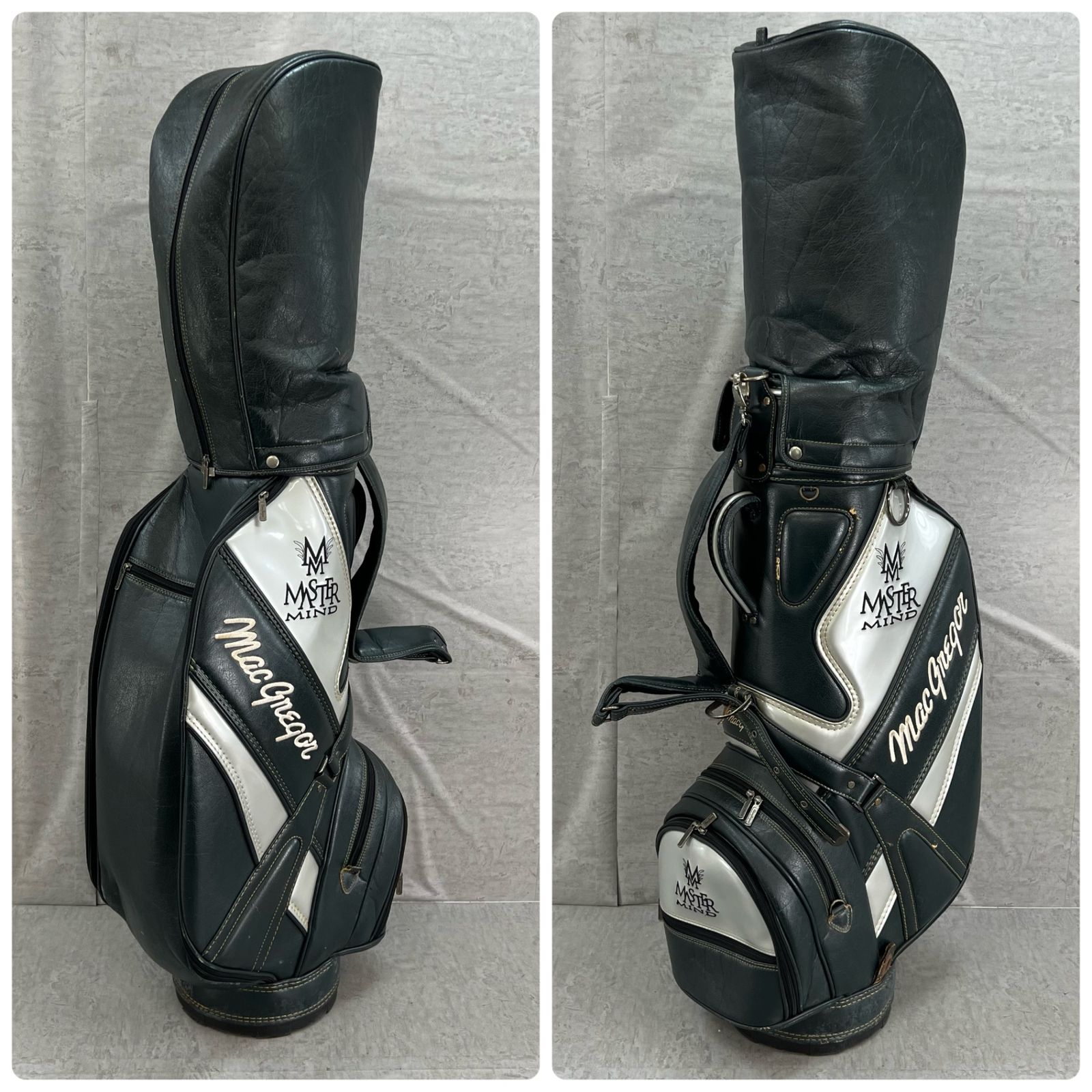 MacGregor マグレガー ゴルフ キャディバッグ カート式 約8.5型