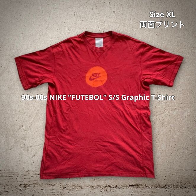 【希少カラー】肩ロゴ 00s Nike サッカーシャツ Tシャツ NIKE/ナイキサッカー Tシャツ 90年代 Made In USA (USED) | cha