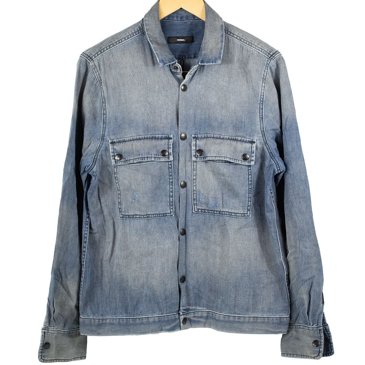 DIESEL】ディーゼル デニムジャケット ジップ スナップ アウター 