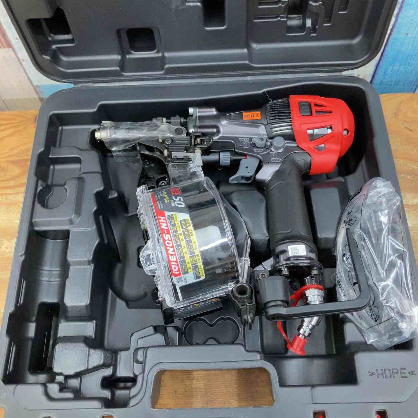 マックス MAX 高圧エア釘打ち機 HN-50N3 D -G 50mm 柏店