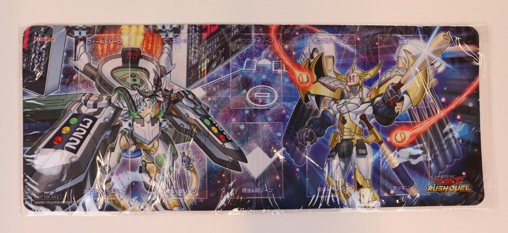遊戯王ラッシュデュエル プレイマット　球児皇ホーム&ホームグランドラ コナミ ハーフプレイマット 遊戯王ラッシュデュエル 球児皇