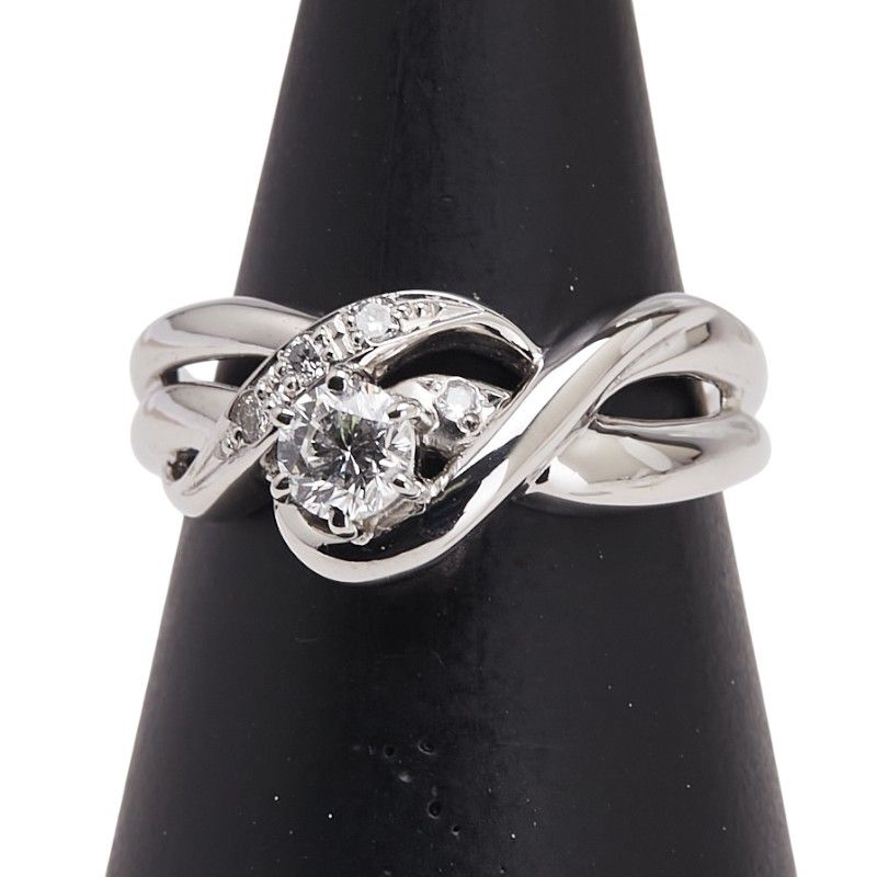 ［銀座店］Non Brand ノンブランド Pt850 0.50ct ルビー ダイヤモンド ネックレス Pt850プラチナ レディース DH83476