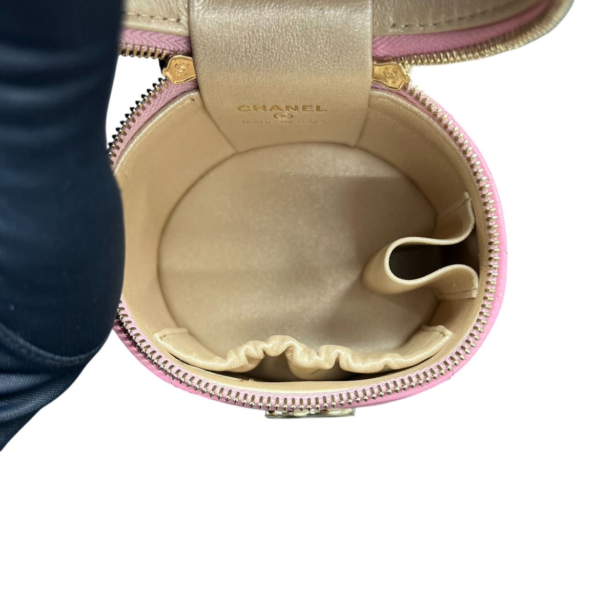 CHANEL シャネル マトラッセ 美品 ミニ バニティバッグ