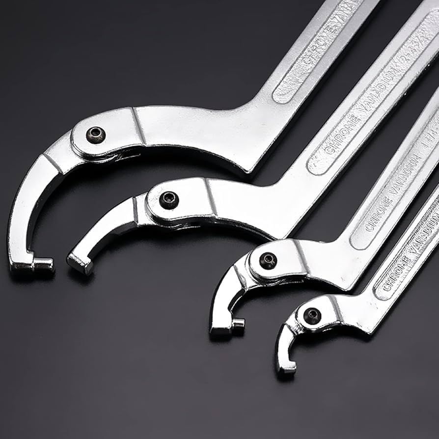 180-195mm フックレンチ　EA613XD-17　　※事業者向け商品です。 180-195mm フックレンチ エスコ ESCO EA613XD-17 EA613XH｜12-100mm 13