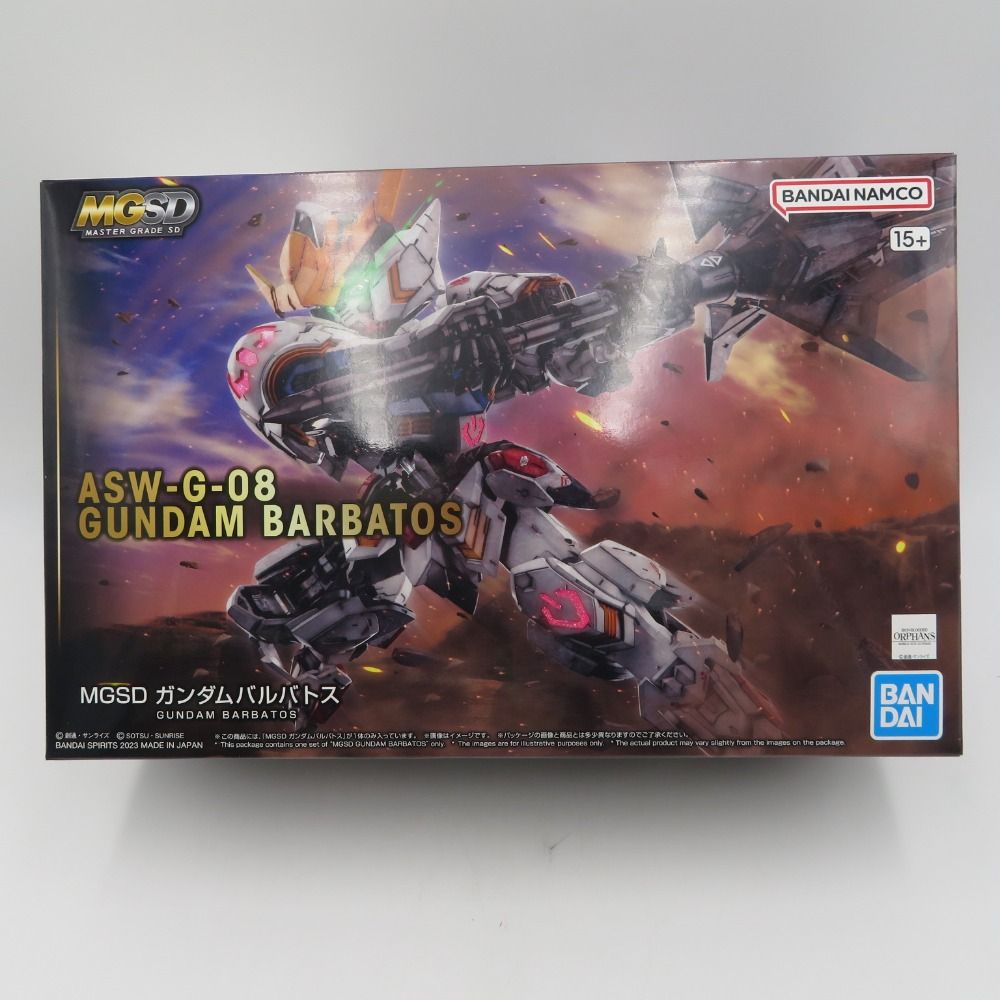 ✨未組み立て品 ガンダム プラモデル MGSD ASW-G-08 バルバトス✨ 未組立 BANDAI MGSD ASW-G-08 ガンダムバルバトス プラモデル 未