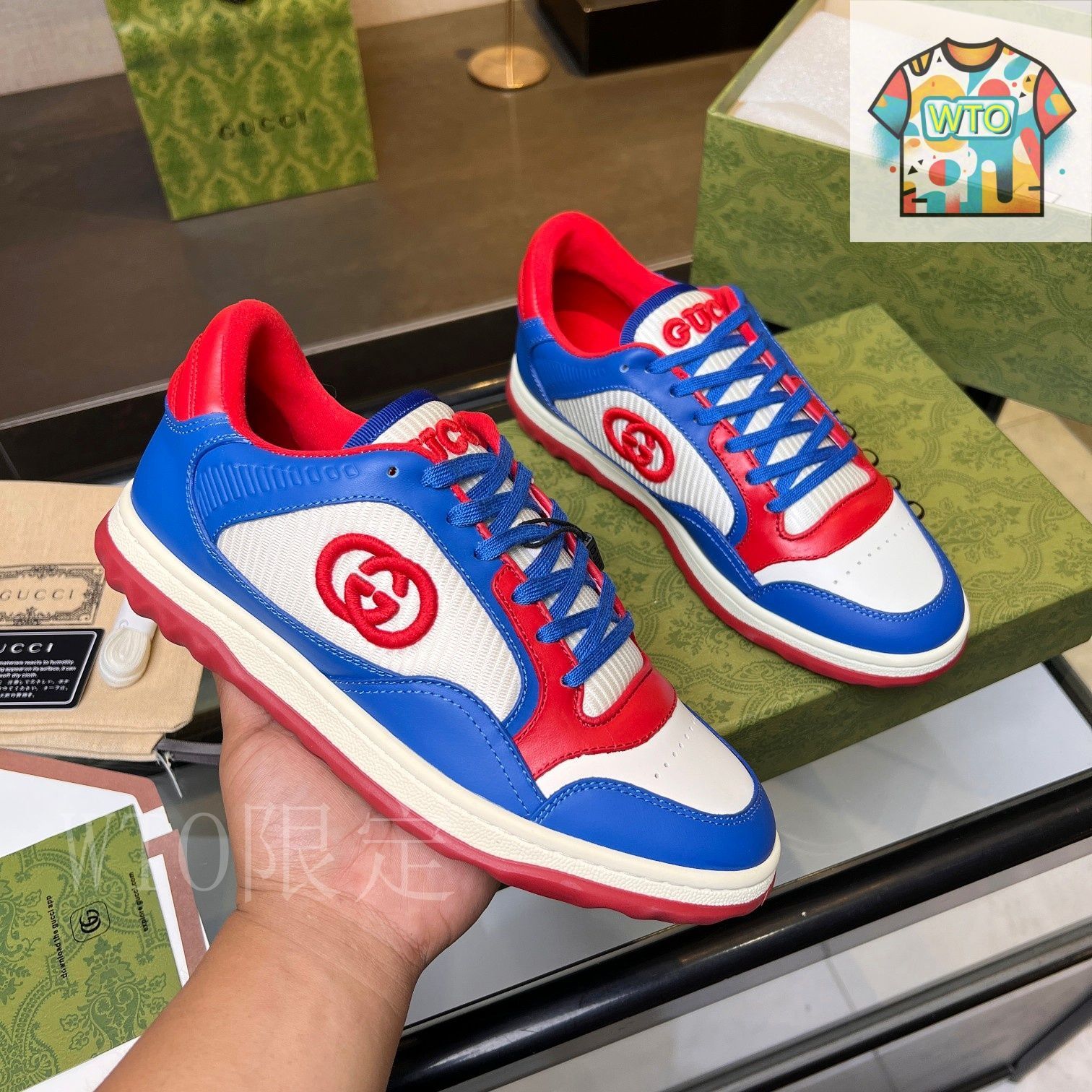 【送料込】GUCCI MAC80 スニーカーGロゴ GUCCI グッチ MAC80 スニーカー17-IG75 - メルカリ