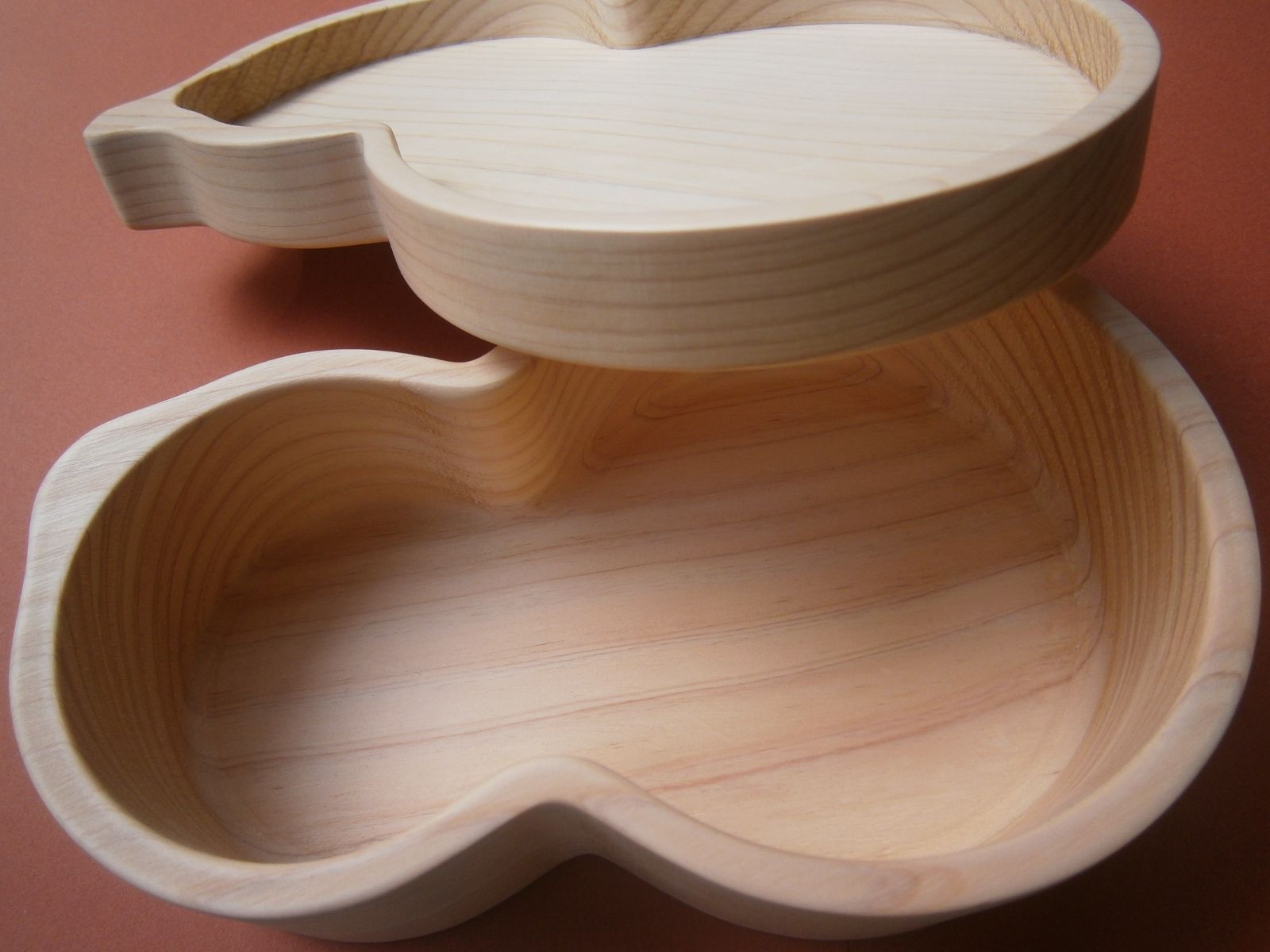  国産 手作り 天然 ひのき ひょうたん型 弁当箱 おひつ わっぱ 木製 食品保存容器 保存容器 ケース