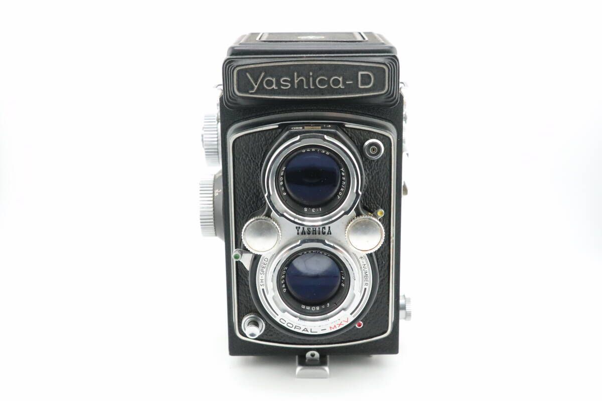 Yashica-D ヤシカ D 二眼レフ Yashikor 1:3.5 f ＝80mm 二眼レフ 二
