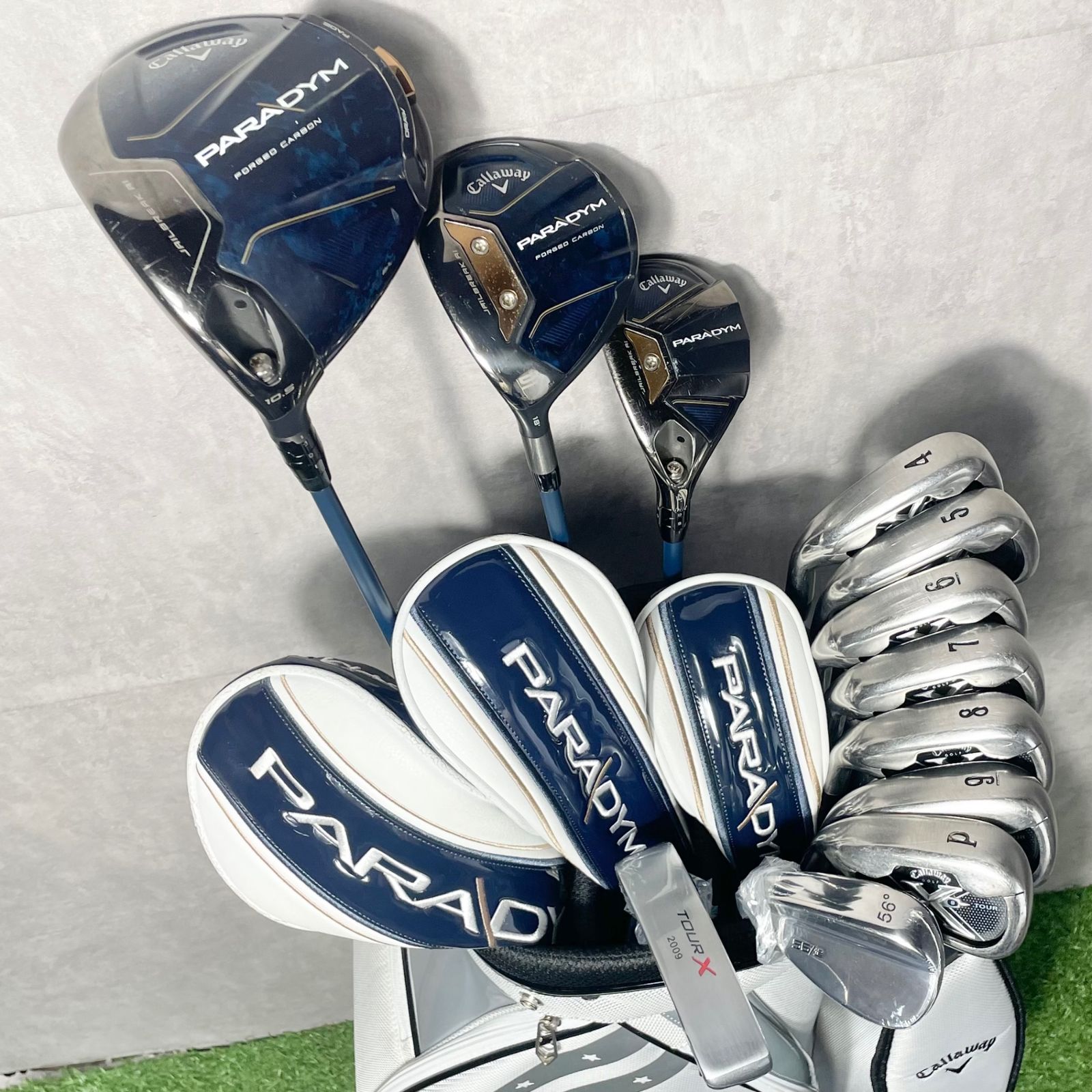 【貴重レフティ】キャロウェイ パラダイム ゴルフクラブセット 12本 メンズ 左 貴重レフティ】Callaway PARADYM キャロウェイ パラダイム