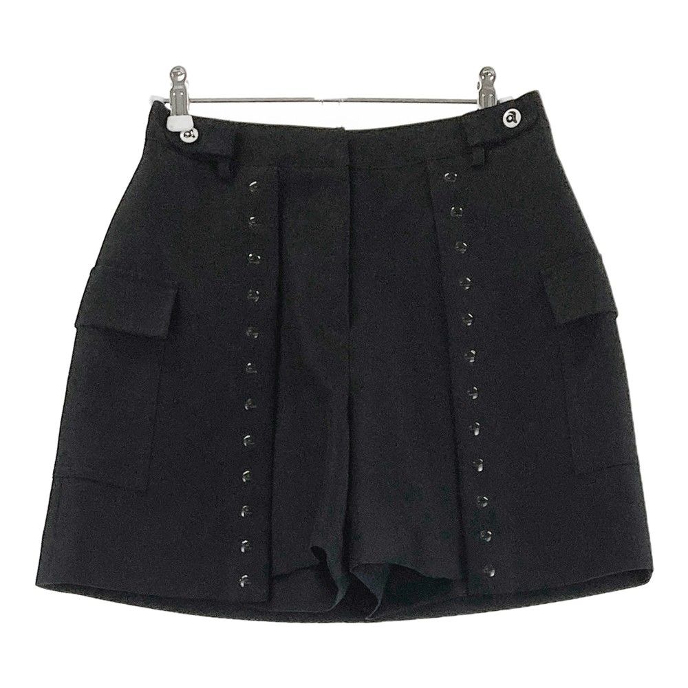 サイズ：36 ARCHIVIO アルチビオ キュロットパンツ ブラック系