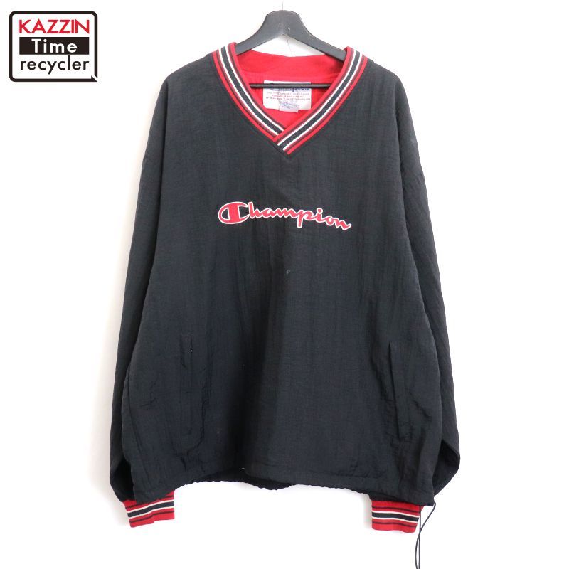 90's Champion プルオーバー ナイロンジャケット XL